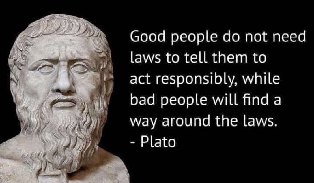 Good People Need No Laws